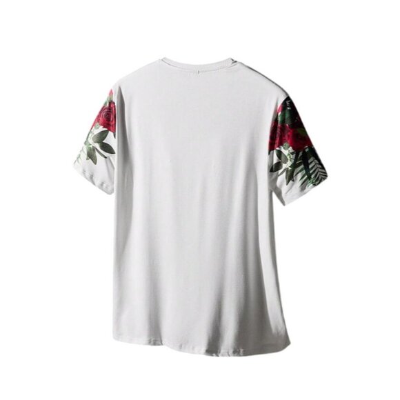 Shein Manfinity ModaGents Men Floral & Letter Graphic - Size XL - Picture 6 of 7